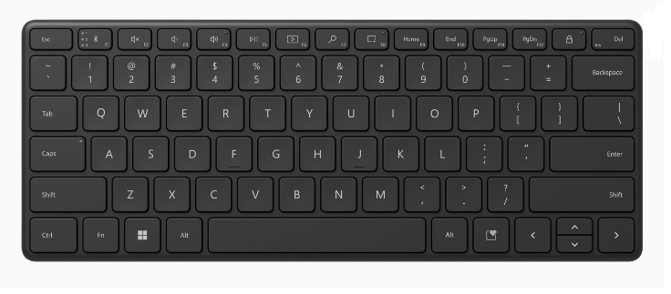 【Microsoft Designer Compact Keyboard】出社・在宅で大活躍の決定版キーボード | めおとログ